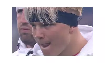 England's Henry Pollock Sparks Haka Debate with Defiant Gesture at Twickenham