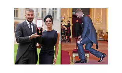 Fashion Faux Pas: Victoria Beckham's Style Blunder Overshadows David's Knighthood Suit