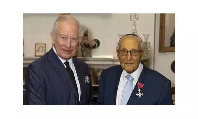 Holocaust Survivor Manfred Goldberg Dies at 95, Honoured by Royals