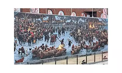 Kingston's AI Christmas Mural Sparks 'Lovecraftian Horror' Backlash