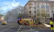 70 Firefighters Battle Underground Electrical Fire in Central London