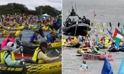 7,000 Activists Block Newcastle Coal Port in Climate Protest Flotilla