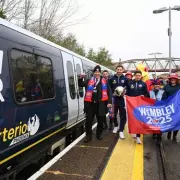 Aldershot Town Honoured with 'Phoenix' Train After FA Trophy Triumph