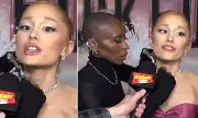 Ariana Grande & Cynthia Erivo's Bizarre Red Carpet Moments Spark Fan Backlash