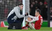 Arsenal's Trossard Injured in Bayern Clash, Attack Options Dwindle