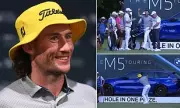 Aussie Golfer Daniel Gale Wins £230k BMW M5 with Sensational Hole-in-One