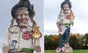 Burning Effigy of Keir Starmer Ignites Political Firestorm at Kent Bonfire Night