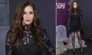 Catherine Zeta-Jones Stuns in LBD at Wednesday FYC Event