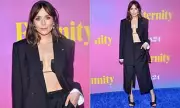 Elizabeth Olsen Stuns in Daring Outfit at Eternity Screening in NYC