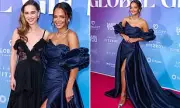 Emilia Clarke Stuns in Daring Lace Gown at Global Gift Gala Amid Split from DJ Boyfriend