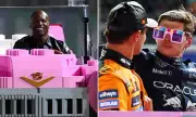 F1's Las Vegas Podium: Terry Crews Drives LEGO Cadillac in Historic Moment