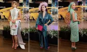 Fashion Meets Racing: Kate Waterhouse and Melissa Leong's Stunning Style Steals the Show at Melbourne Cup's Oaks Day