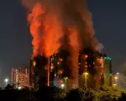 Four Dead as Major Fire Engulfs Hong Kong High-Rise Residential Complex