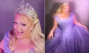 Gemma Collins Transforms into Glinda the Good Witch for Halloween, Showcasing Stunning Three Stone Weight Loss