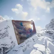 Glass Mountain Shelter for 2026 Winter Olympics Unveiled in Alps
