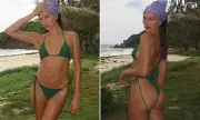 Hailey Bieber Sizzles in Cheeky String Bikini During Tropical Getaway | Daily Mail