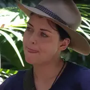 I'm A Celeb fans spot Shona McGarty's lip-licking moment with topless Aitch