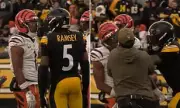 Ja'Marr Chase Spat on Jalen Ramsey, Sparking Steelers-Bengals Brawl
