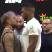 Joshua Vows to 'Break' Paul in Heated Miami Face-Off