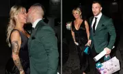 Kerry Katona's PDA-Filled Night at Beauty Awards After Surgery