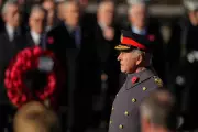 King Charles III Leads Britain's Solemn Remembrance Sunday Ceremony