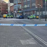 Leicester roads locked down after grenade found in charity shop