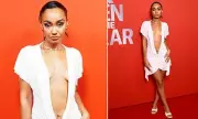 Leigh-Anne Pinnock Stuns in Plunging White at GQ Men Of The Year Awards 2025