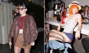 Lily Allen Sends Cryptic Messages to Ex David Harbour With Raunchy Crop Top Display During Halloween Night Out