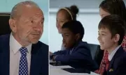 Lord Sugar Grilled by Mini Moguls in Hilarious Children in Need Boardroom Takeover