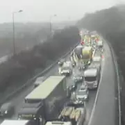 M25 Gridlock: 60-Min Delays After Crash Closes Lanes