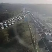 M4 Crash Halts Traffic: Bristol Airport Warns of Major Delays