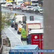 M6 Chaos: 90-Minute Delays After 3-Vehicle Crash Shuts Motorway