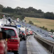 M6 Motorway Shut After Medical Emergency: Air Ambulance Lands