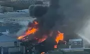Major Factory Fire in West London: 150 Firefighters Battle Blaze