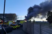 Major Fire at Southall Warehouse: 150 Firefighters Battle Blaze
