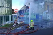 Major Southall Warehouse Fire Spreads, 150 Firefighters Respond