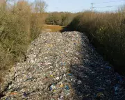 Man Arrested Over 150-Metre Illegal Waste Mountain in Oxfordshire