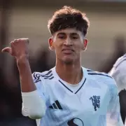 Man Utd's 15-year-old JJ Gabriel mimics Isak celebration in 7-0 Liverpool thrashing