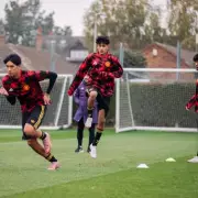 Man Utd's 15-Year-Old Prodigy JJ Gabriel Training With First Team