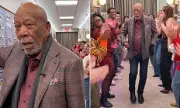 Morgan Freeman's Health Concerns Spark Fan Worry After Surprise Appearance Alongside Jennifer Hudson