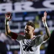 Neymar's Season Over After Defying Doctors in Santos Survival Bid