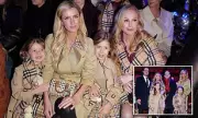 Nicky Hilton's Family Shine in Matching Burberry at NYC Event