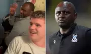 Patrick Vieira Pubs with Palace Fans Before Strasbourg Clash