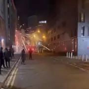 Police Attacked with Fireworks in Shocking Night of Violence - Multiple Officers Injured