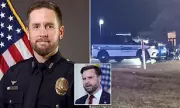 Police Officer Critical After Motorcade Crash Protecting JD Vance