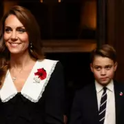 Prince George's First Remembrance Festival with Kate and King Charles