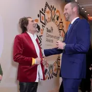 Prince William Hosts Tusk Awards, Shares Laugh with Rolling Stone Ronnie Wood