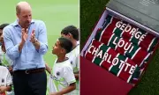 Prince William's Heartwarming Family Moment: George, Charlotte and Louis Gifted Football Shirts