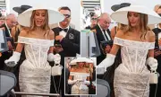 Rebecca Judd's Race Day Style Steals the Show at Derby Day - See Her Stunning Outfit!