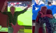 Rod Stewart's Wild Celebration as Scotland Qualify for World Cup